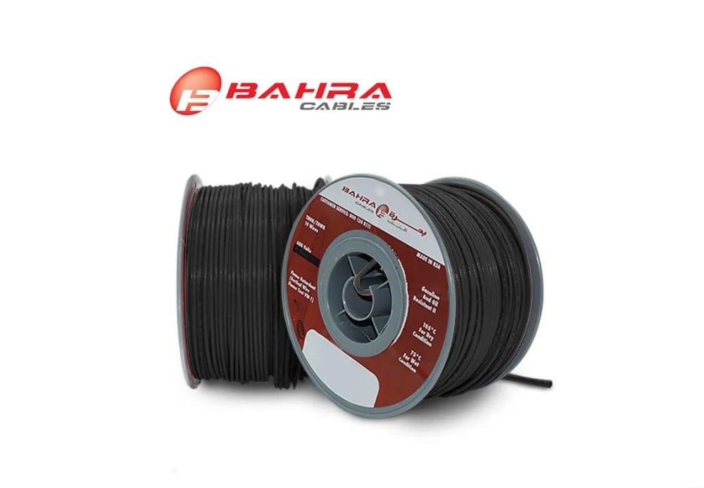 سلك نحاس من بحرة - طول اللفة 500 قدم - 450/750 فولت - AWG/THNN-PVC -